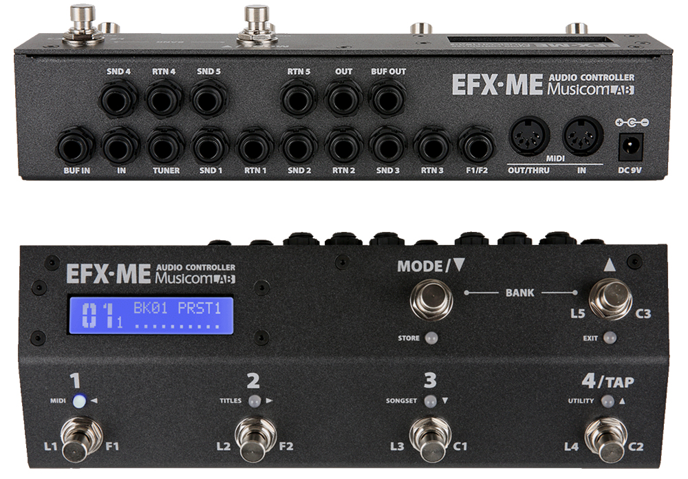Musicom Lab EFX-ME ループスイッチャー / MIDIコントローラー
