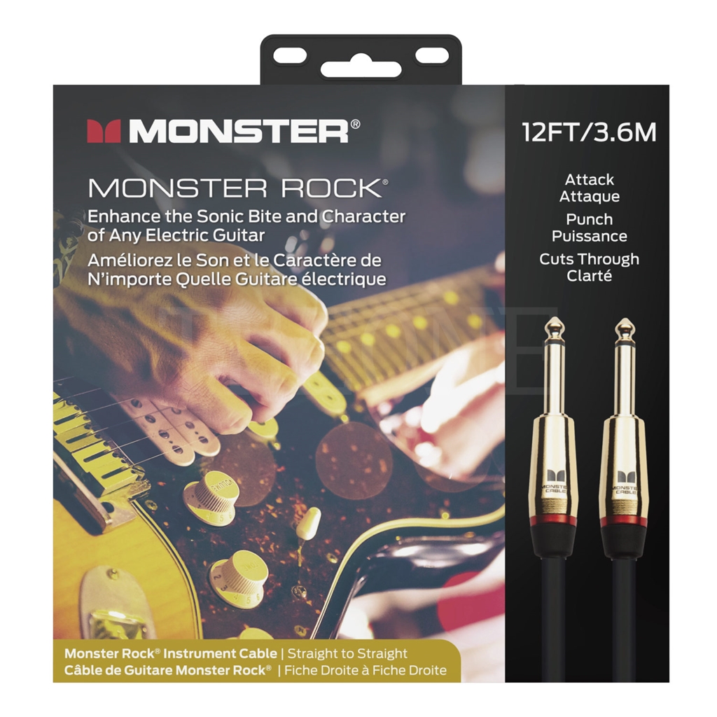 Monster CABLE - MONSTER ROCK ギターケーブル SS 3.6m | M ROCK2-12 (モンスターケーブル)