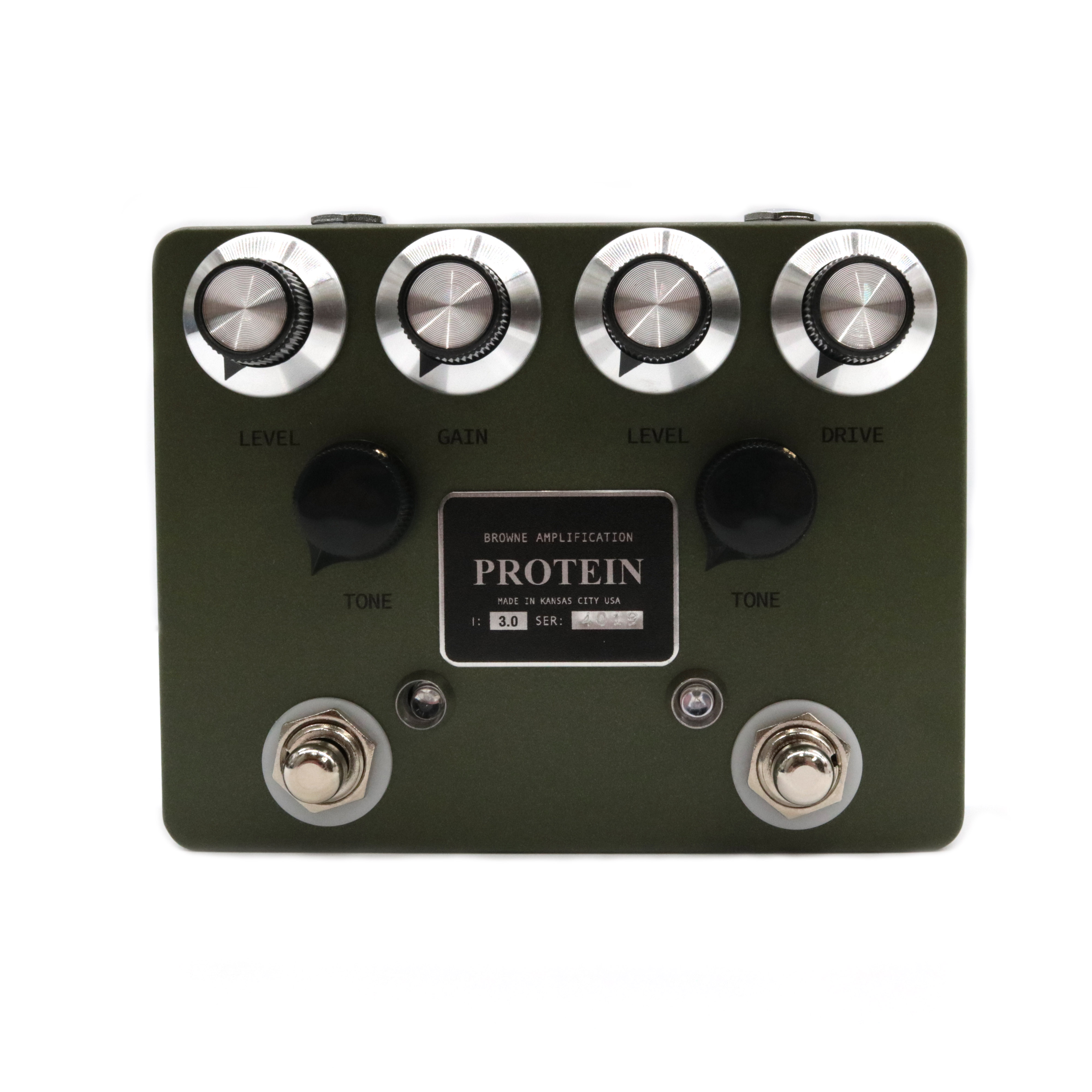 Browne Amplification PROTEIN DUAL OVERDRIVE V3 Green オーバードライブ