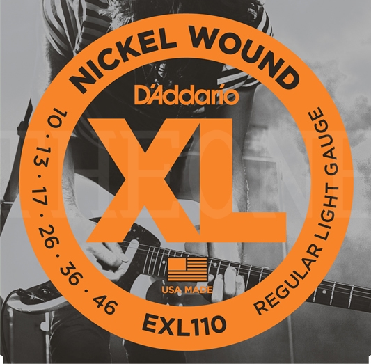 D'Addario EXL110 XL NICKEL Regular Light ギター弦 ダダリオ