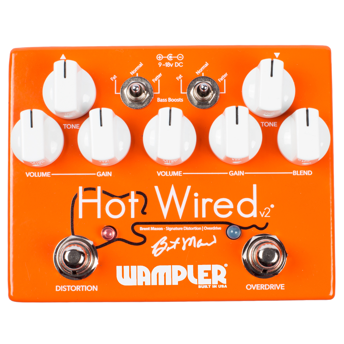 WAMPLER Hot Wired v2 - オーバードライブ / ディストーション